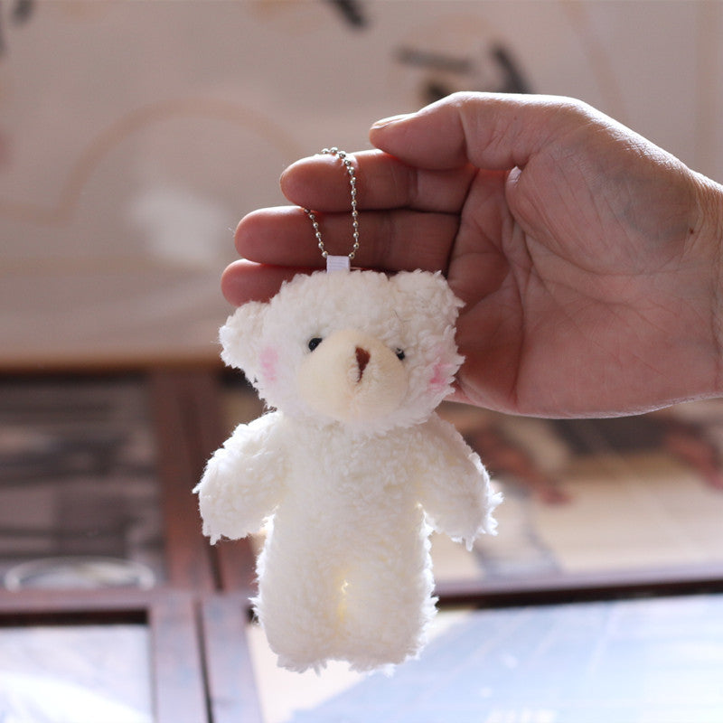Teddy Bear Mini Doll Bag Charm Keychain
