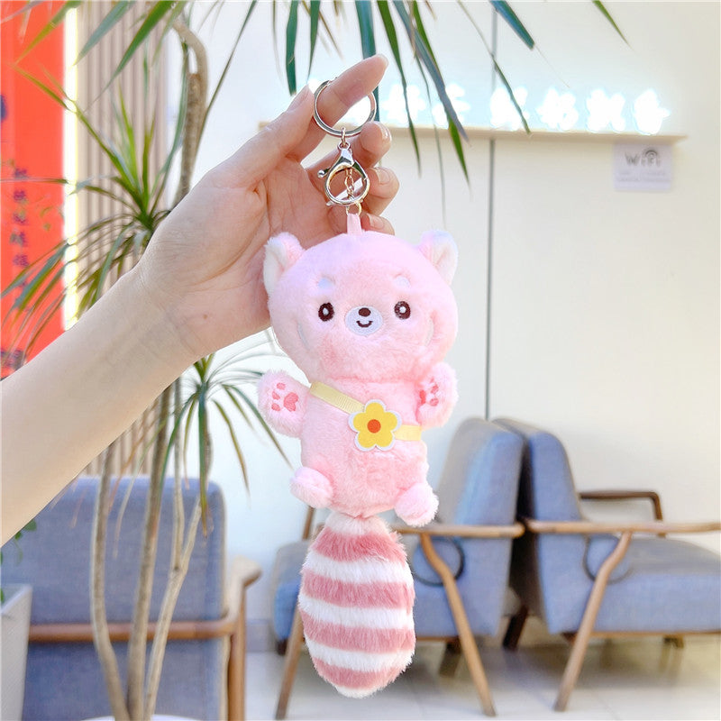 Little Squirrels Pendant Plush Toy Toy Bag Charm Keychain Ragdoll Doll