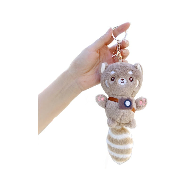 Little Squirrels Pendant Plush Toy Toy Bag Charm Keychain Ragdoll Doll
