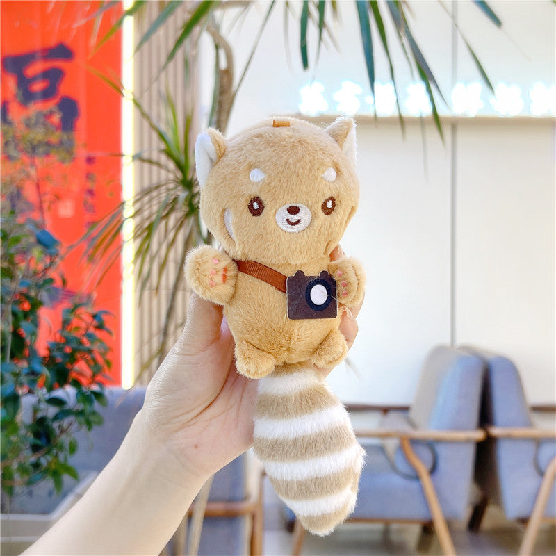 Little Squirrels Pendant Plush Toy Toy Bag Charm Keychain Ragdoll Doll