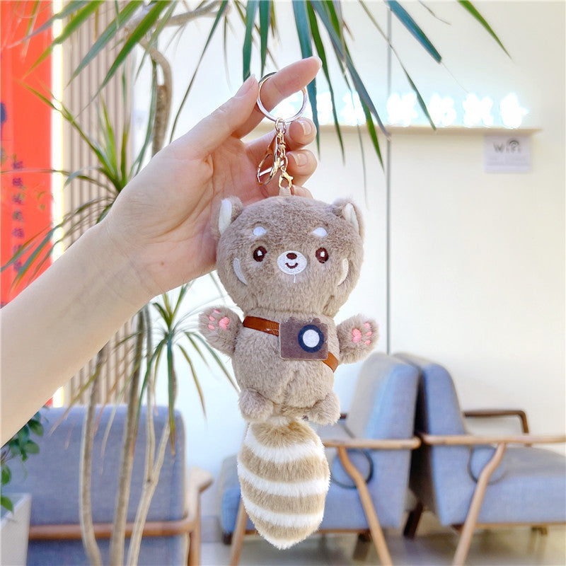 Little Squirrels Pendant Plush Toy Toy Bag Charm Keychain Ragdoll Doll