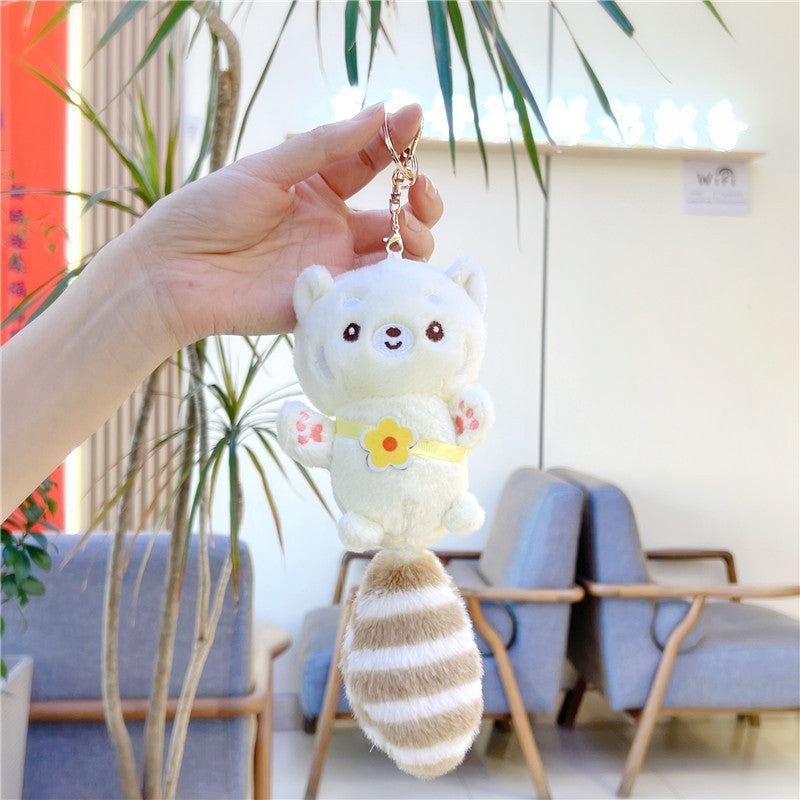 Little Squirrels Pendant Plush Toy Toy Bag Charm Keychain Ragdoll Doll